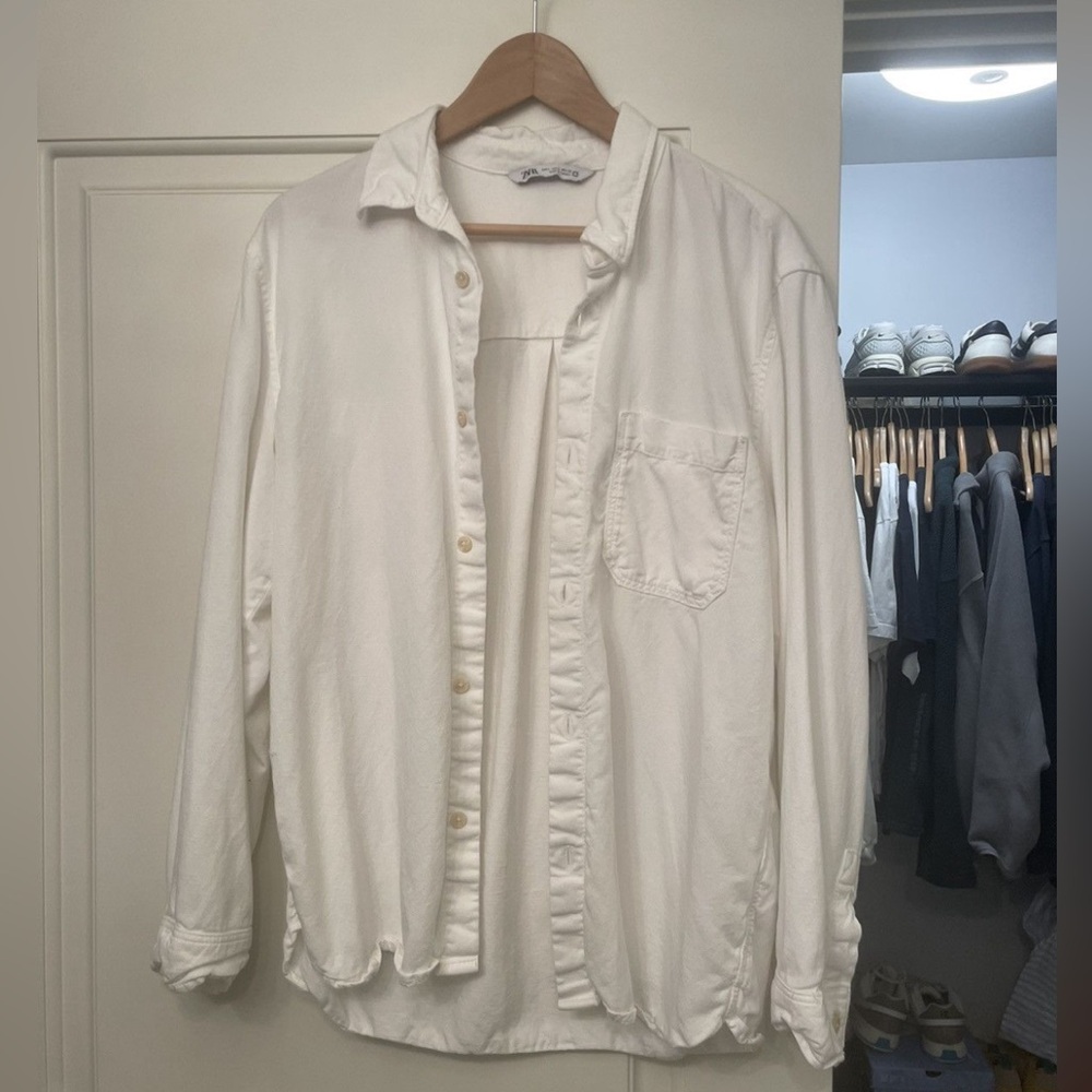 Men’s Zara White Button-Up